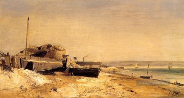  impressionismus - Sainte Adresse2 Impressionismus Schiff Seestück Johan Barthold Jongkind Strand
